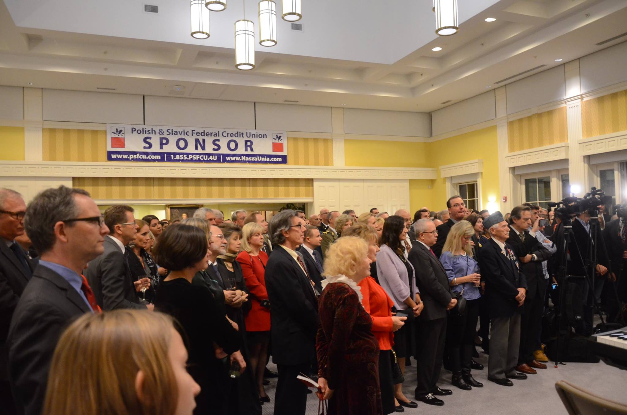 Reception at Polish Embassy in Washington, D.C.