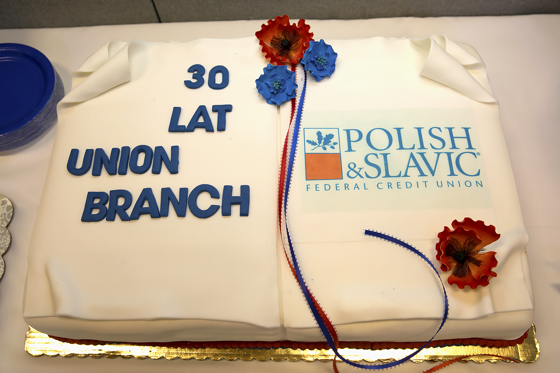 PSFCU 30th Anniversary cake