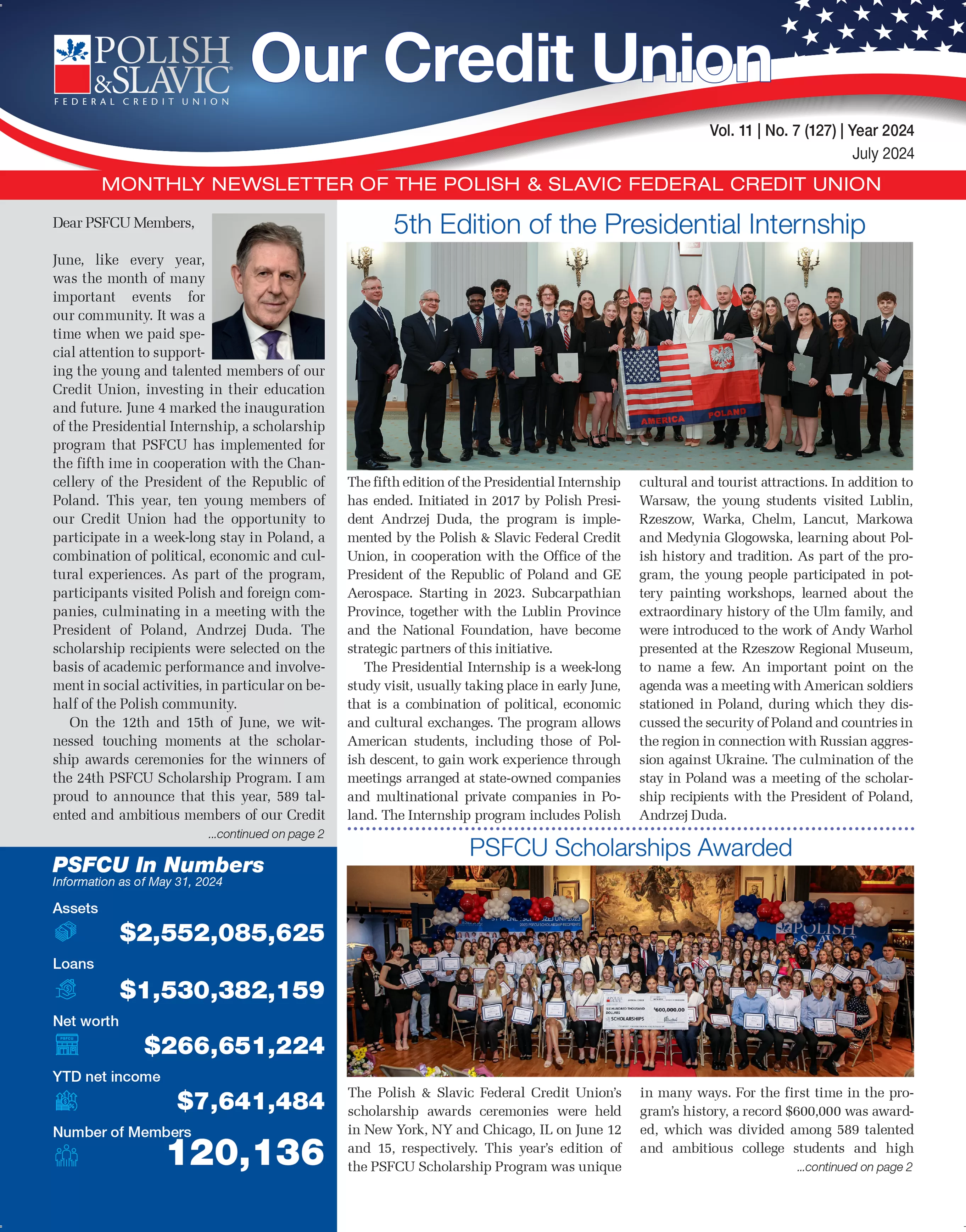 July 2024 PSFCU Newsletter